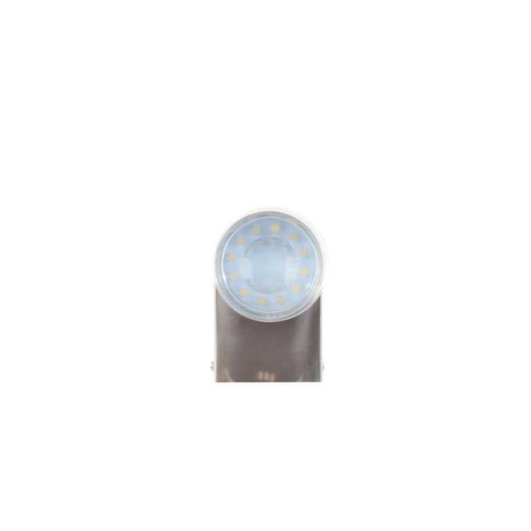 BEN-K2 LED inox akryl kinkiet podwójny 2,4W IP44