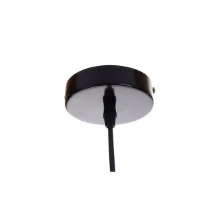 CESARE loft lampa wisząca klosz metal czarny