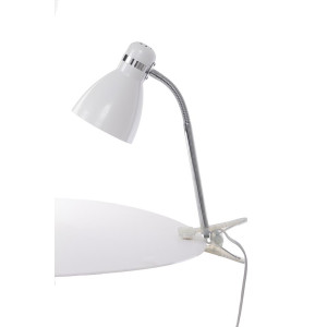 CSL-042 biała lampka biurkowa klips