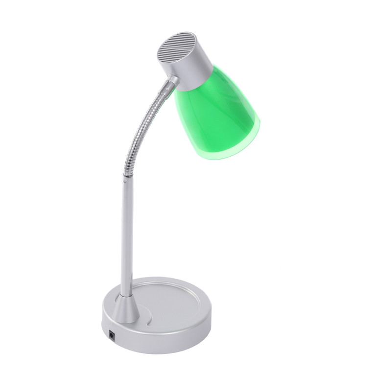 DEL-915 zielona LED 3W 300 lm  lampa biurkowa