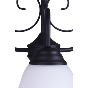 DEMETER-3 czarny mat  lampa zwis 3*E27