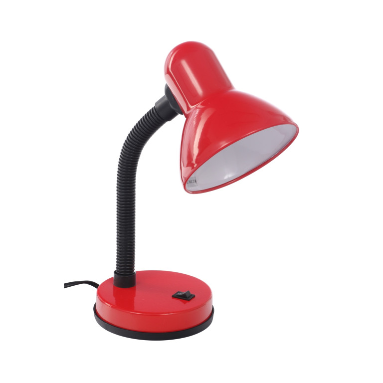 DSL-010 czerwona lampa biurkowa