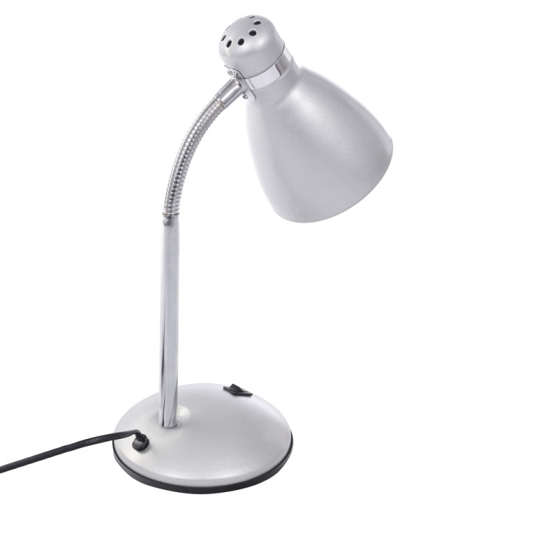 DSL-041 srebrna lampa biurkowa