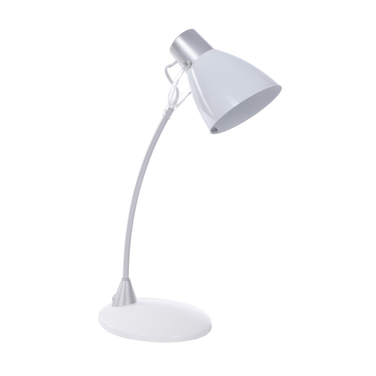 DSL-502 biała lampa biurkowa classic