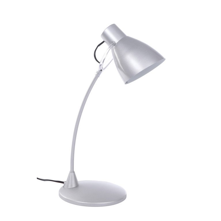 DSL-502 srebrna lampa biurkowa classic