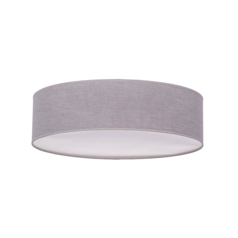 FONTANE-400 grey abażur plafon textil  LED