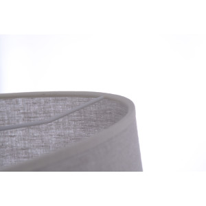 FONTANE-500 grey abażur plafon textil
