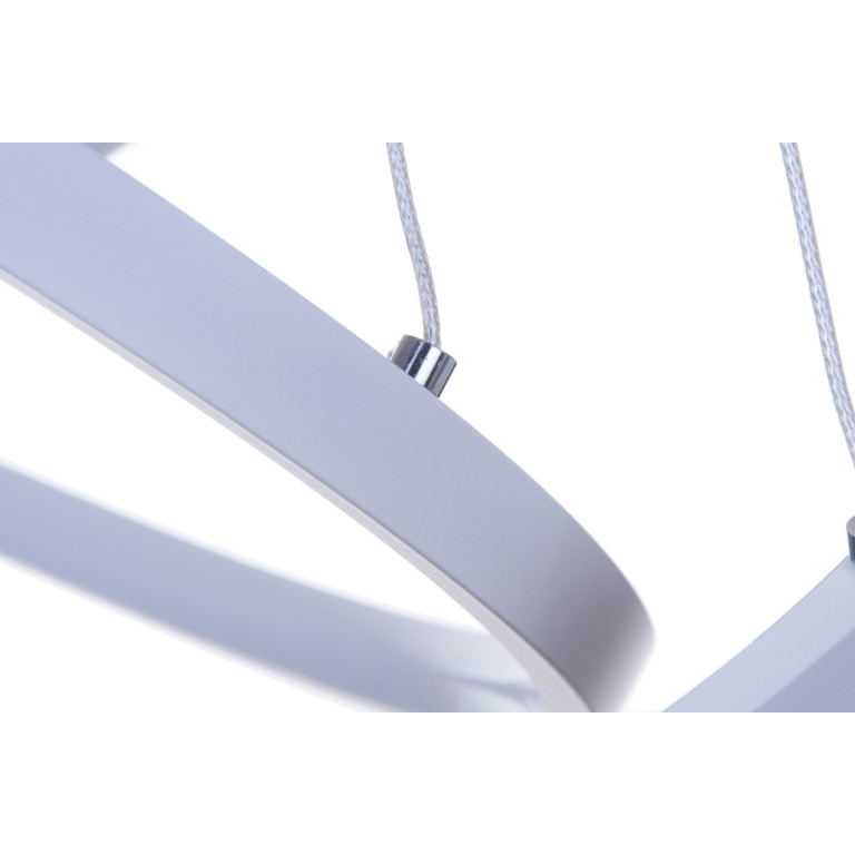 GALASSIA 600 LED biały mat lampa wisząca new style elastic Ø60/50/40cm  30/25/20W  4000K hurt