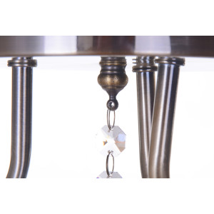 IDALIA-3 antique brass lampa sufit żyrandol
