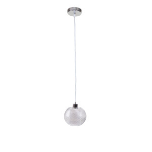 JADE-1 srebrna lampa zwis E27-1*40W