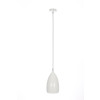 LOM-1 biała lampa wisząca kuchnia lobby 1xE14