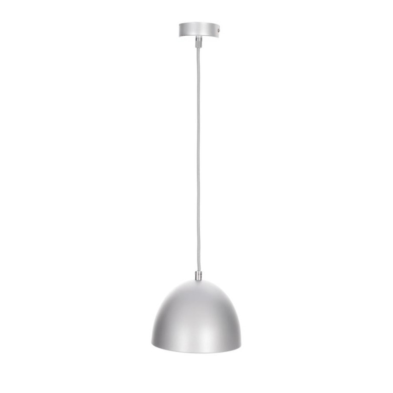 LORA-1 srebrna lampa wisząca do kuchni 1xE14