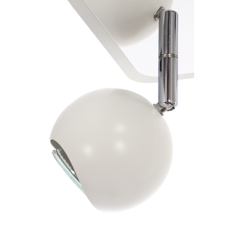 LORENZO-4R spot biały+chrom lampa 4xGU10