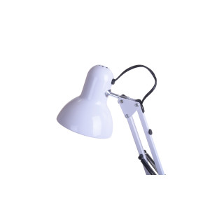 MT-503 biała lampka biurkowa podstawa/klips loft