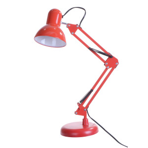 MT-503 czerwony lampka biurkowa podstawa/klips lof