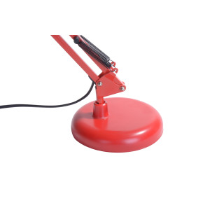 MT-503 czerwony lampka biurkowa podstawa/klips lof