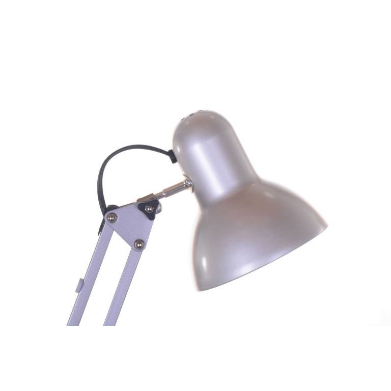 MT-503 srebrny lampka biurkowa podstawa/klips loft