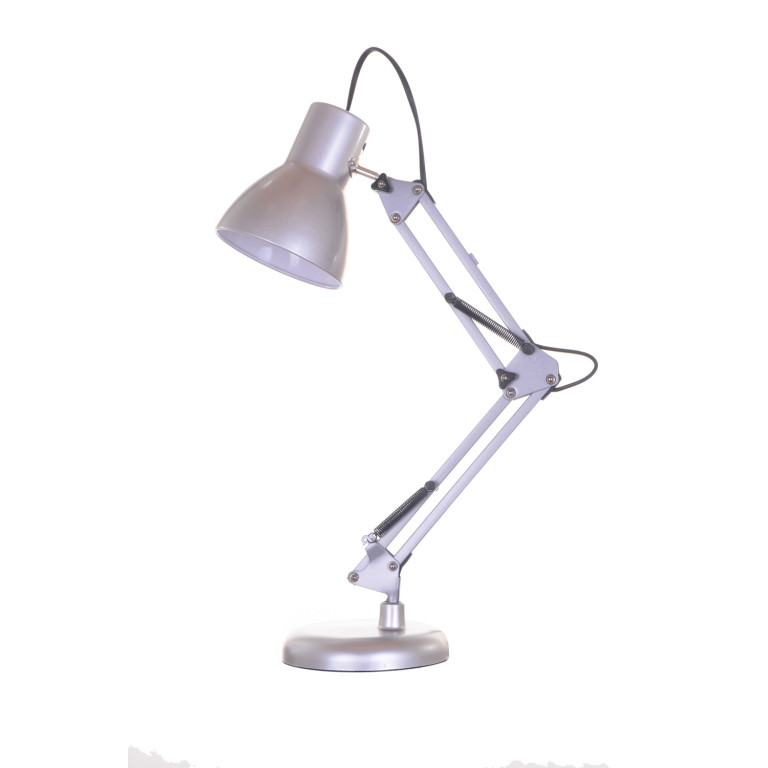 MT-504 srebrny lampka biurkowa podstawa/klips