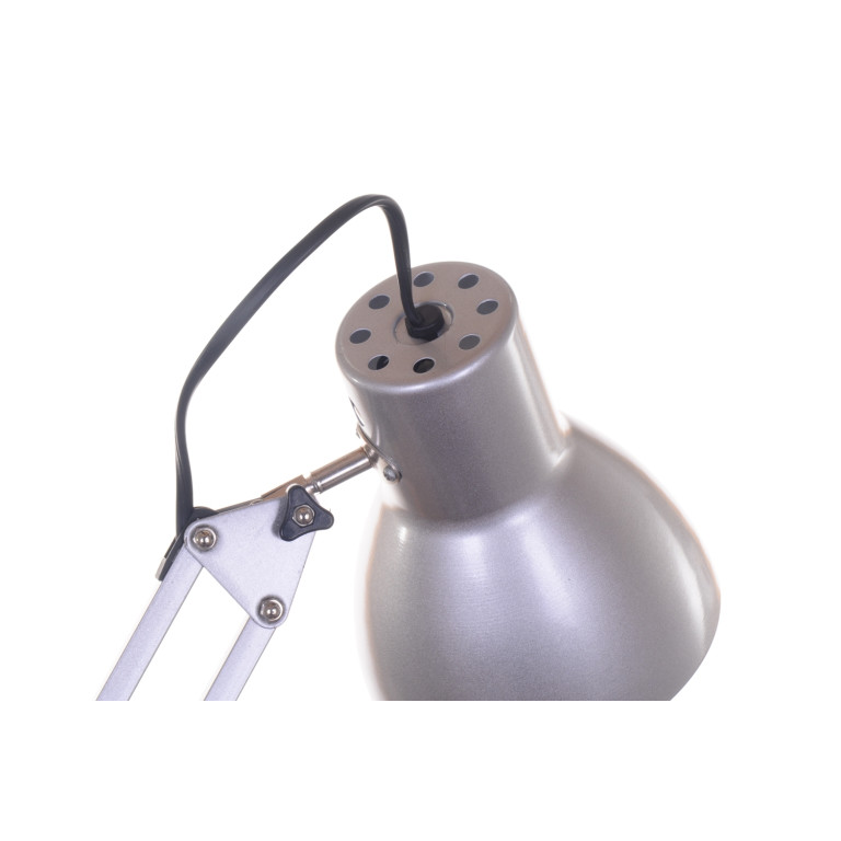 MT-504 srebrny lampka biurkowa podstawa/klips