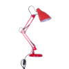 MT-509 czerwony lampka biurkowa podstawa/klips