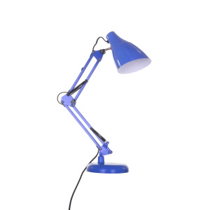 MT-509 niebieski lampka biurkowa podstawa/klips