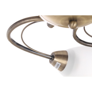 NILA-5 antyczny mosiądz lampa  sufit żyrandol