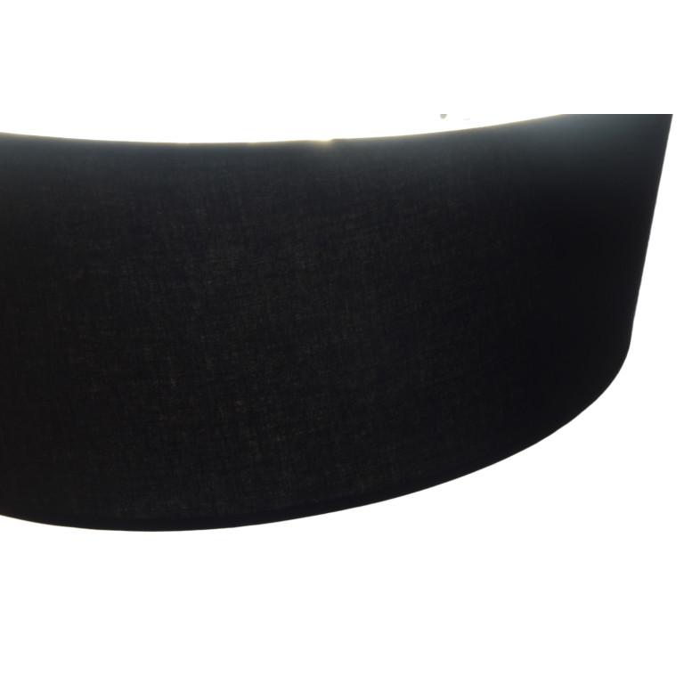 RAGAZZA-450 black abażur plafon