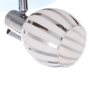 REX-1 chrom lampa ścienna kinkiet spot klosz szkło
