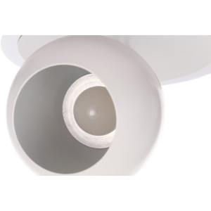 ROB-1 biały+chrom lampa ścienna spot LED 4W