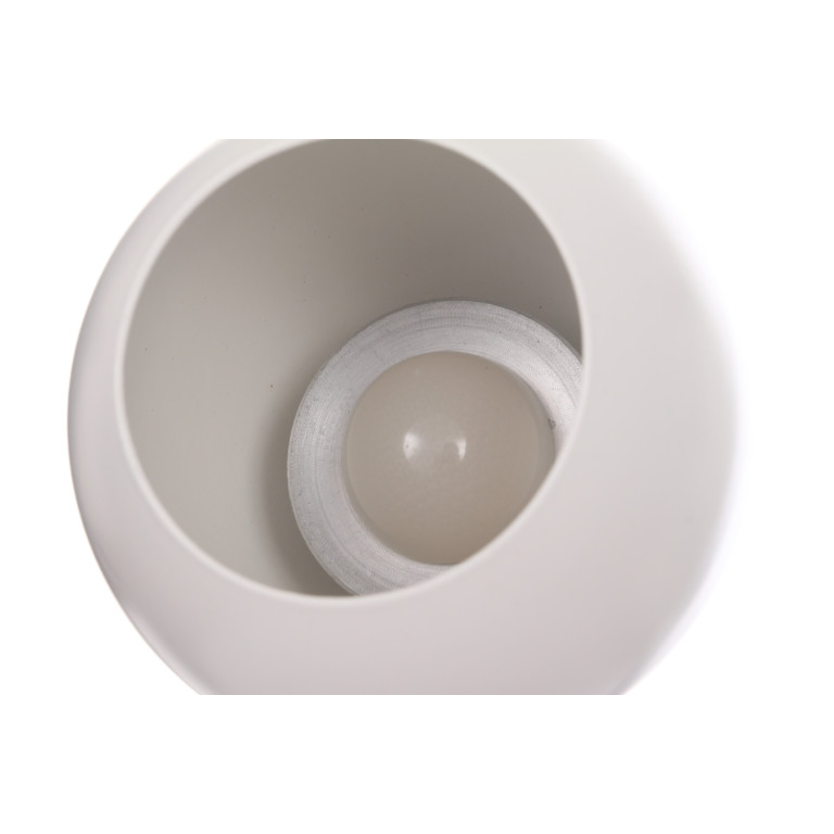 ROB-2 biały+chrom lampa sufitowa spot LED 2x4W