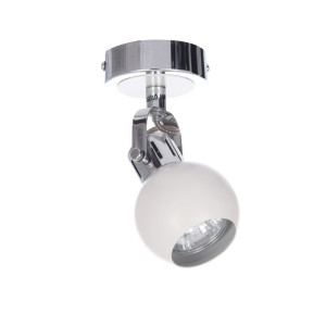RUDI-1 biały+chrom lampa