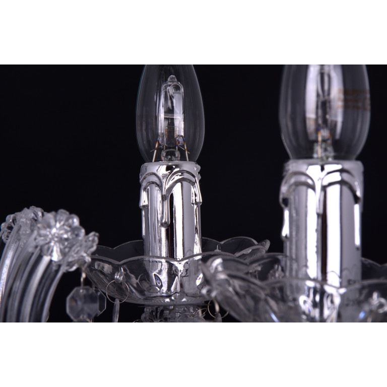 ALATRI-3 lampa wisząca, żyrandol, chrom, akryl