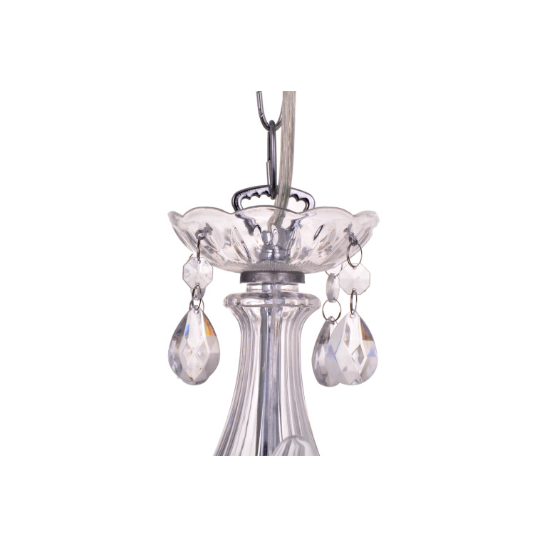 ALATRI-5 lampa wisząca, żyrandol, chrom, akryl