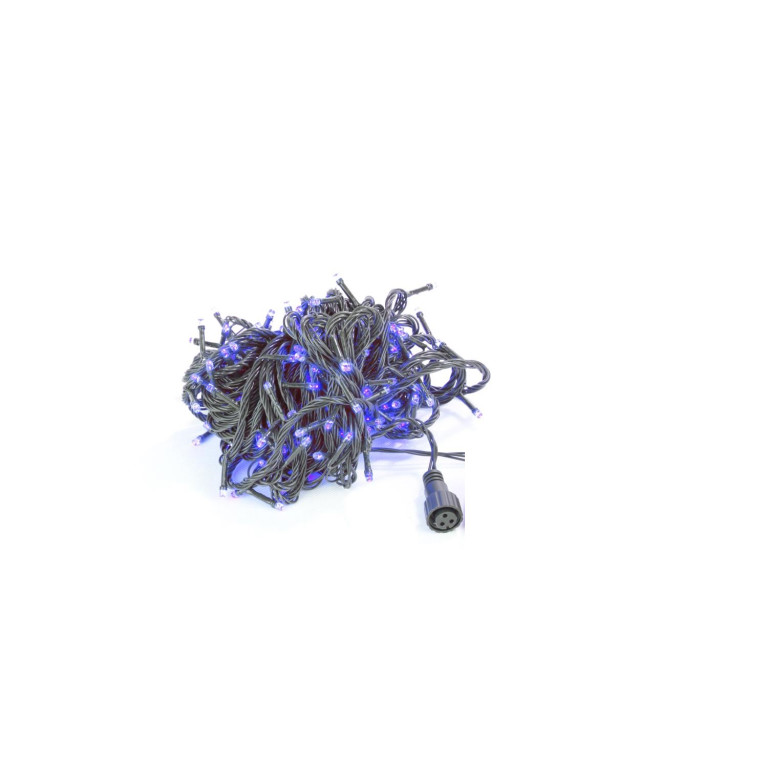 FL02-4 l.choinkowe zewn.200 LED niebieski FLASH gn